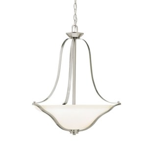 KK3384NIL18 Langford Up Light Pendant Light - Brushed Nickel