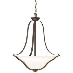 KK3384OZ Langford Up Light Pendant Light - Olde Bronze