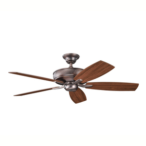 KK339013OBB Monarch II Large Fan (52'' to 59'') Ceiling Fan - Oil Brushed Bronze / Walnut