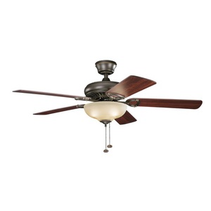 KK339211OZ Sutter Place Select Large Fan (52'' to 59'') Ceiling Fan - Olde Bronze