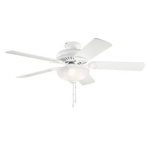 KK339501MWH Sutter Place Select Large Fan (52'' to 59'') Ceiling Fan - Matte White