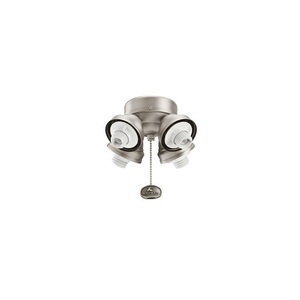 KK350011NI Turtle Light Fitter Light Fitter Light Kits & Accessories - Brushed Nickel