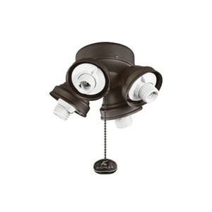 KK350011TZ Turtle Light Fitter Light Fitter Light Kits & Accessories - Tannery Bronze