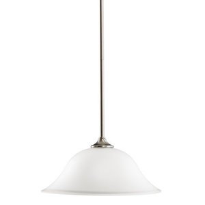 KK3587NI Wedgeport Down Light Pendant Light - Brushed Nickel