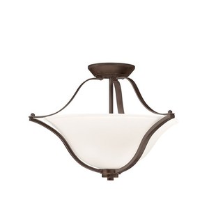 KK3681OZL18 Langford Semi Flush Mount Ceiling Light - Olde Bronze