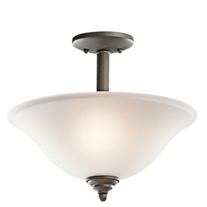 KK3694OZ Wynberg Semi Flush Mount Ceiling Light - Olde Bronze