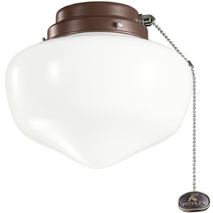 KK380903CMO Ceiling Fan Light Kit Light Kits & Accessories - Coffee Mocha