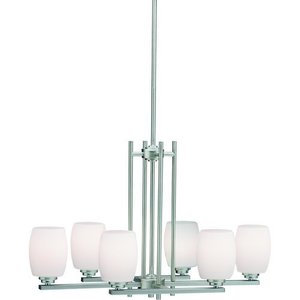 KK3898NI Eileen Mid Sized Chandelier Chandelier - Brushed Nickel