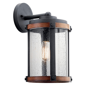 KK39456A Barrington Entrance Outdoor Wall Light - Distressed Black