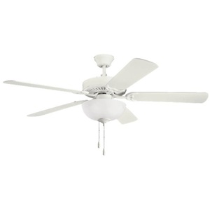 KK403SNW Basics Revisited Large Fan (52'' to 59'') Ceiling Fan - Satin Natural White