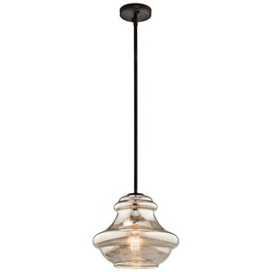 KK42044OZMER Everly Down Light Pendant Light - Olde Bronze