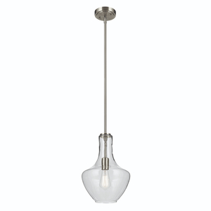 KK42141NI Everly Down Light Pendant Light - Brushed Nickel