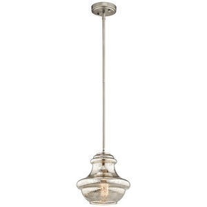 KK42167NIMER Everly Mini-Pendant Pendant Light - Brushed Nickel