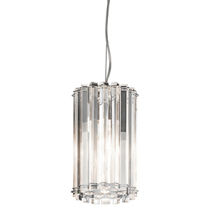 KK42174CH Crystal Skye Mini-Pendant Pendant Light - Chrome