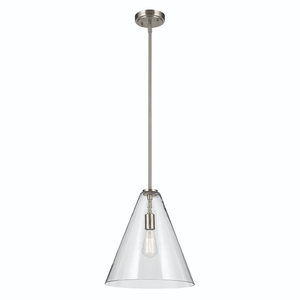 KK42200NI Everly Down Light Pendant Light - Brushed Nickel