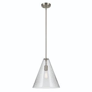 KK42200NICS Everly Down Light Pendant Light - Brushed Nickel