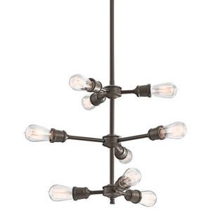 KK42257OZ Lucien Entrance / Foyer Pendant Light - Olde Bronze