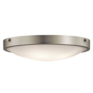 KK42276NI Lytham Flush Mount Ceiling Light - Brushed Nickel