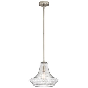 KK42328NICS Everly Down Light Pendant Light - Brushed Nickel