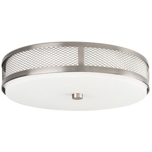 KK42379NILEDR Flush Mount Ceiling Light - Brushed Nickel