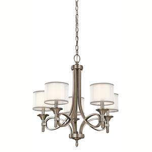 KK42381AP Lacey Mini Chandelier - Antique Pewter