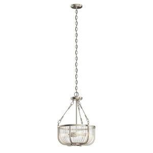 KK42389NI Roux Up Light Pendant Light - Brushed Nickel