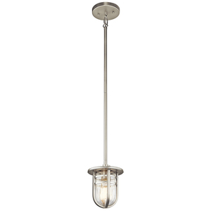 KK42434NI Caparros Mini-Pendant Pendant Light - Brushed Nickel