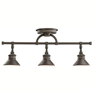 KK42439OZ Sayre Complete Track Kit Track Lighting - Olde Bronze