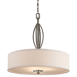 KK42482OZ Leighton Drum Pendant Pendant Light - Olde Bronze