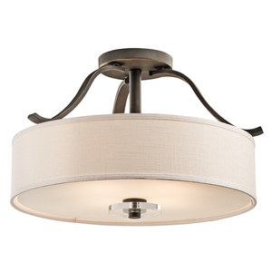 KK42486OZ Leighton Semi Flush Mount Ceiling Light - Olde Bronze