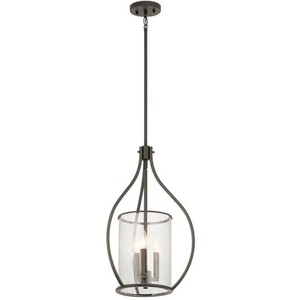 KK42495OZ Fiona Up Light Pendant Light - Olde Bronze