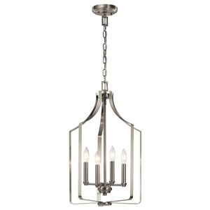 KK42496NI Morrigan Entrance / Foyer Pendant Light - Brushed Nickel