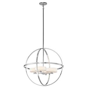 KK42506CH Olsay Mid Sized Chandelier Chandelier - Chrome