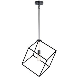 KK42525BK Cartone Entrance / Foyer Pendant Light - Black