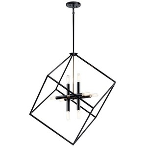 KK42526BK Cartone Entrance / Foyer Pendant Light - Black