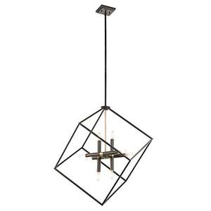 KK42526OZ Cartone Entrance / Foyer Pendant Light - Olde Bronze