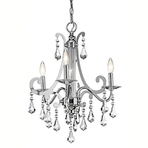 KK42544CH Leanora Mini Chandelier - Chrome