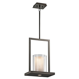 KK42549OZ Triad Entrance / Foyer Pendant Light - Olde Bronze