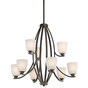 KK42559OZ Granby Large Foyer Chandelier Chandelier - Olde Bronze