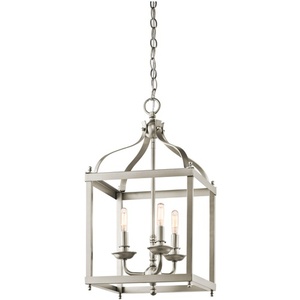 KK42566NI Larkin Entrance / Foyer Pendant Light - Brushed Nickel