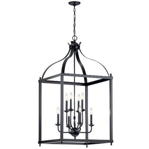 KK42591BK Larkin Entrance / Foyer Pendant Light - Black