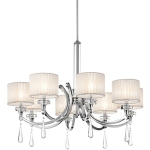 KK42632CH Parker Point Mid Sized Chandelier Chandelier - Chrome