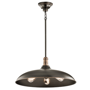 KK42649OZ Cobson Down Light Pendant Light - Olde Bronze