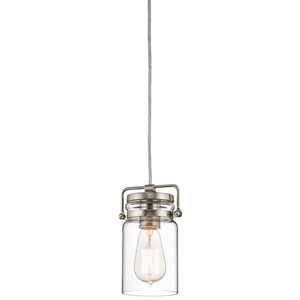 KK42878NI Brinley Mini-Pendant Pendant Light - Brushed Nickel