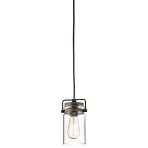 KK42878OZ Brinley Mini-Pendant Pendant Light - Olde Bronze