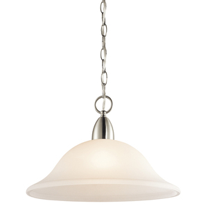 KK42881NI Nicholson Down Light Pendant Light - Brushed Nickel