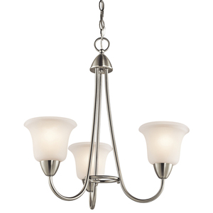 KK42883NI Nicholson Mini Chandelier - Brushed Nickel