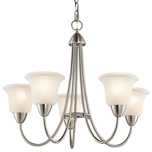 KK42884NI Nicholson Mid Sized Chandelier Chandelier - Brushed Nickel