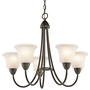 KK42884OZ Nicholson Mid Sized Chandelier Chandelier - Olde Bronze