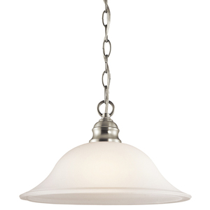 KK42902NI Tanglewood Down Light Pendant Light - Brushed Nickel